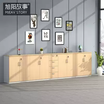 Desk bookcase short cabinet office cabinet data Cabinet wooden office filing cabinet drawer cabinet combination filing cabinet