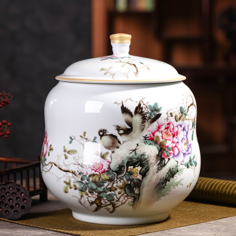 Puer tea cake tea pot pottery clay pot store tea POTS tea tin as cans of purple sand size