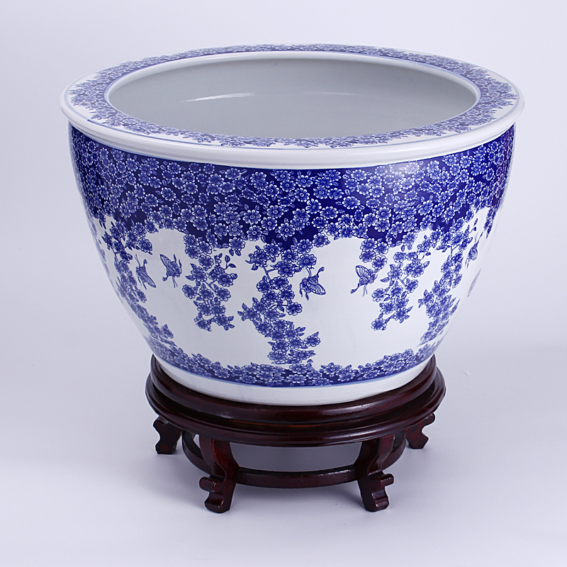 Have buy Have the send jingdezhen ceramic aquarium goldfish bowl shallow water aquarium recent