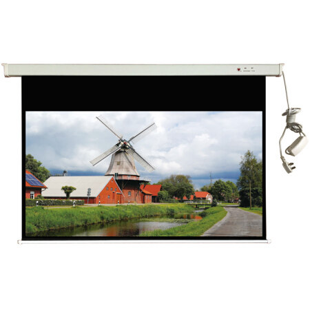 Red leaf electric projector screen 84 inches 100 inches 120 inches 150 inches 200 inches high-definition home office projection screen