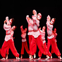 The 10th Xiaohe style small drama Bone Dance performance clothing Childrens Opera facial makeup Beijing Henan Opera practice costume