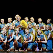 Xiao Hes style our field childrens costumes womens modern folk dance field work dance performance costumes