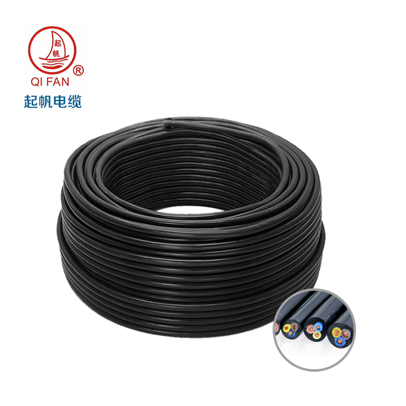 Sailor cable YZW5 core 3 2 three-phase five wire outdoor oil resistant national standard copper core sheath rubber line 100 m for sale
