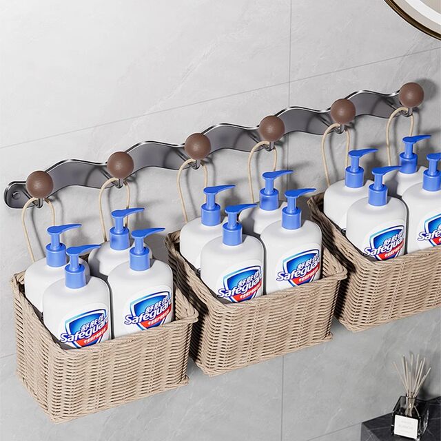 German Seiko Wall Coat Rack Clothes Hook Behind the Door Without Punching Holes on the Entrance Door Hook Clothes Hanger