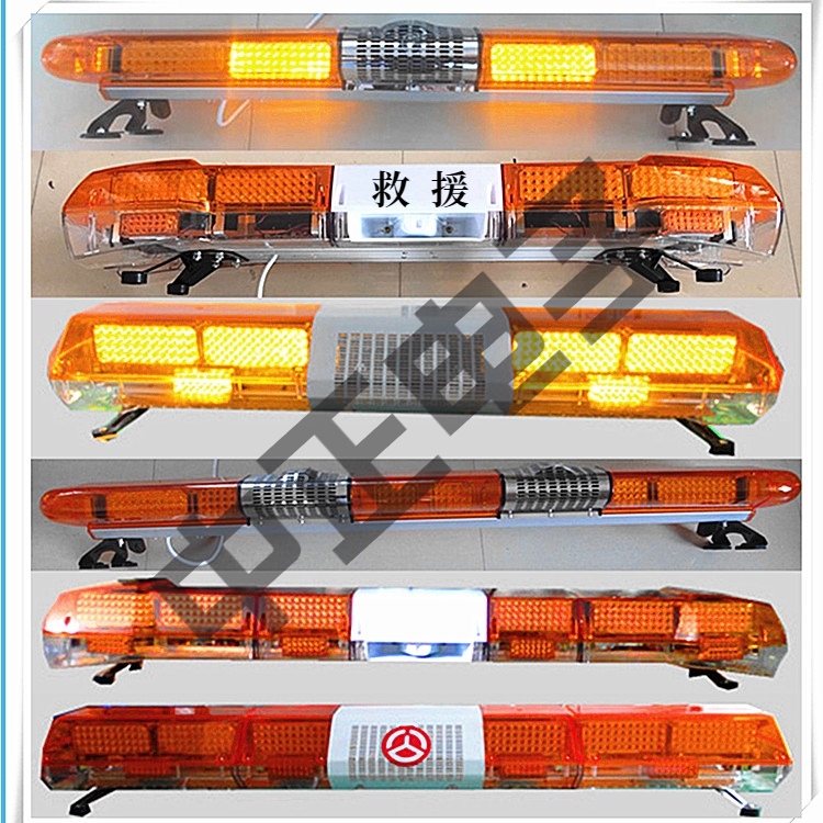 Engineering vehicle long EOD flash warning light led12v24v ambulance wrecker rescue emergency repair construction cart police light