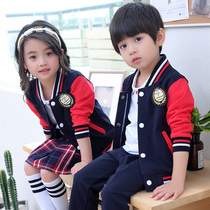 Custom Kindergarten Garden Clothing Spring Autumn Suit Elementary School Childrens School Uniforms Inlun Pure Cotton Class Clothes Fall Sports Suit Three Sets