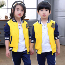 Custom Kindergarten Garden Clothing Spring Autumn Suit School Uniforms Elementary School Students Class Clothes Pure Cotton Sports Clothes Autumn Three Sets Group Purchase
