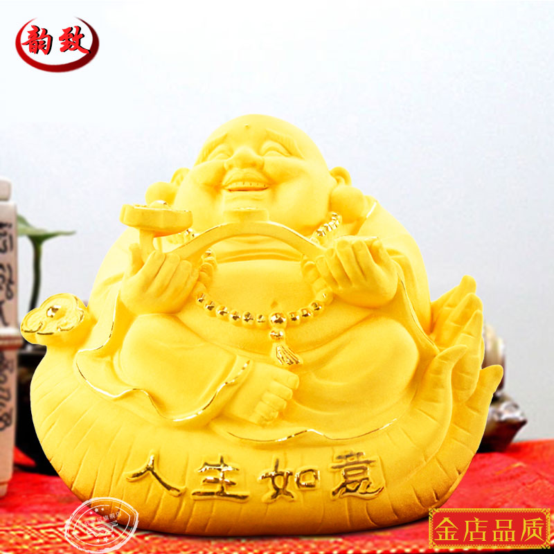 Suede Shakin Ruyi Millu Home Residence Ornaments for the collection of Buddhist statues The office cashier's office cashier's counter shop for opening gifts