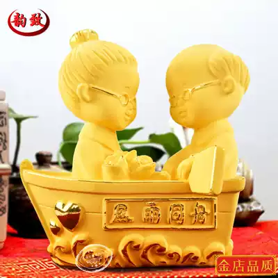 Velvet sand gold hundred years of good wedding wedding wedding wedding gifts wedding supplies wedding room creative decoration gifts