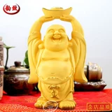 Золотое богатство Ронгша и украшения Будды Майтрейи, счастливая статуя Будды фэн-шуй, аксессуары для дома, открытие бизнес-подарков
