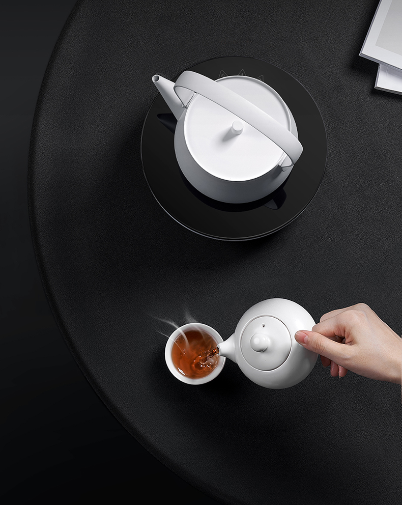 About Nine soil small sit know furnace household electric teapot TaoLu.mute boiling water tea tea pot of boiled tea utensils, small iron furnace