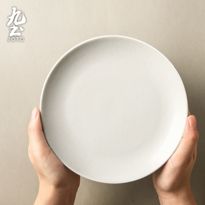About Nine Japanese checking ceramic soil compote tea cake heart dried fruit snack tray plate dessert