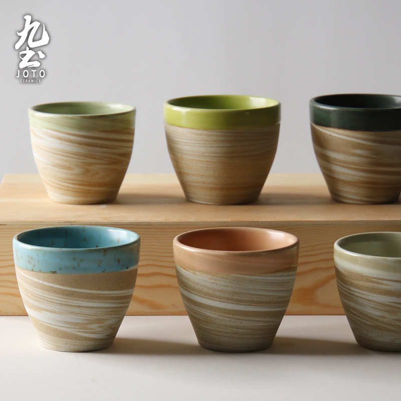 About Nine soil jingdezhen ceramic household mini glass hand Japanese tea master cup move with a cup of coffee cup