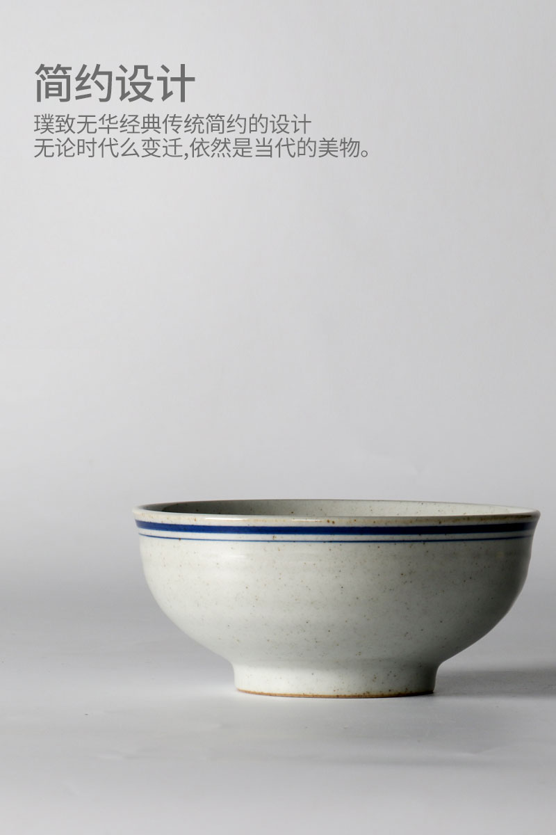 Nine, soil ceramic bowl meal people eat cutlery set Mid - Autumn festival gift hand - made the food bowl and exquisite soup bowl rainbow such as bowl gift boxes