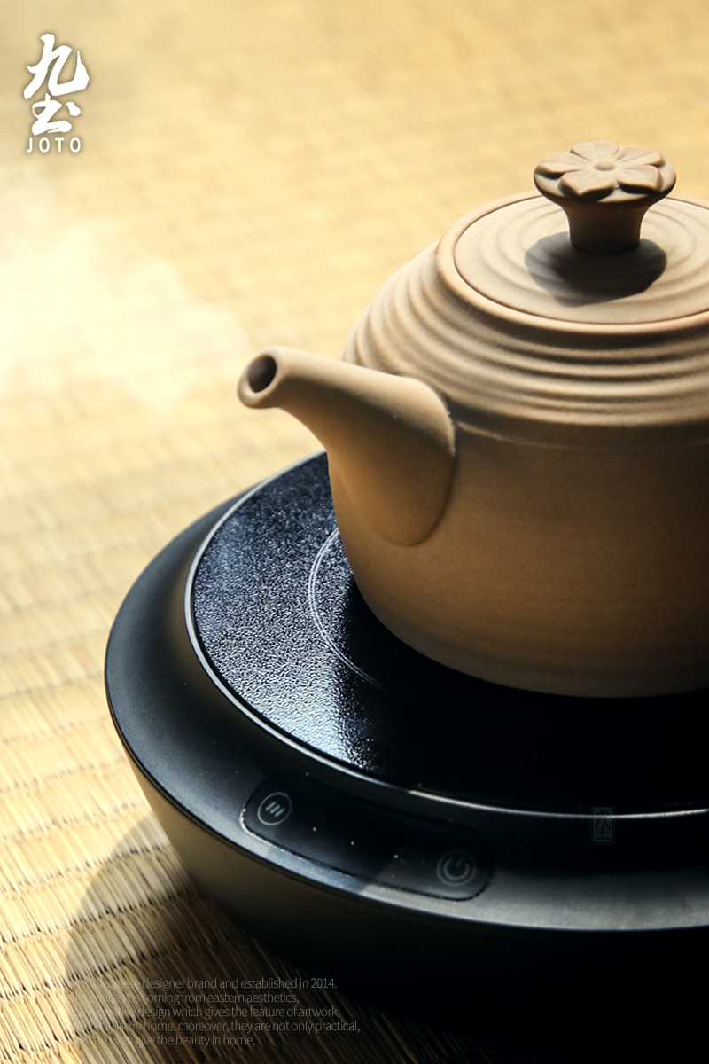 Bếp điện Jiu Di bếp nhỏ bếp trà nhỏ nhà bếp nhỏ im lặng thủy tinh ấm đun nước bếp điện bếp điện đặt trà - Trà sứ bình trà inox