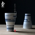 About Nine soil ou feng breakfast cup of French painter Xu Yawen design integration of Taiwan coffee keller does ceramic cup