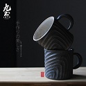 About Nine soil ou feng breakfast cup of French painter Xu Yawen design integration of Taiwan coffee keller does ceramic cup