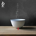 About Nine soil hand - made porcelain ceramic fair keller and a cup of zen Japanese thin foetus handless small tea white chick and a cup of water