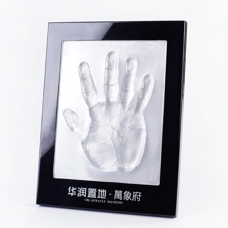 手模框DIY新潮流:烤漆实木手模框,打造独一无二的专属印记!-手脚印-淘宝好物网