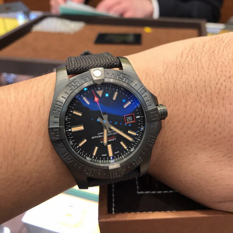 Black Bird Centennial Zero Avengers Aircraft GMT Air Timing Machinery