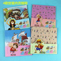 One Piece origami color printing handmade double-sided kindergarten children Primary School students handmade cardboard origami material