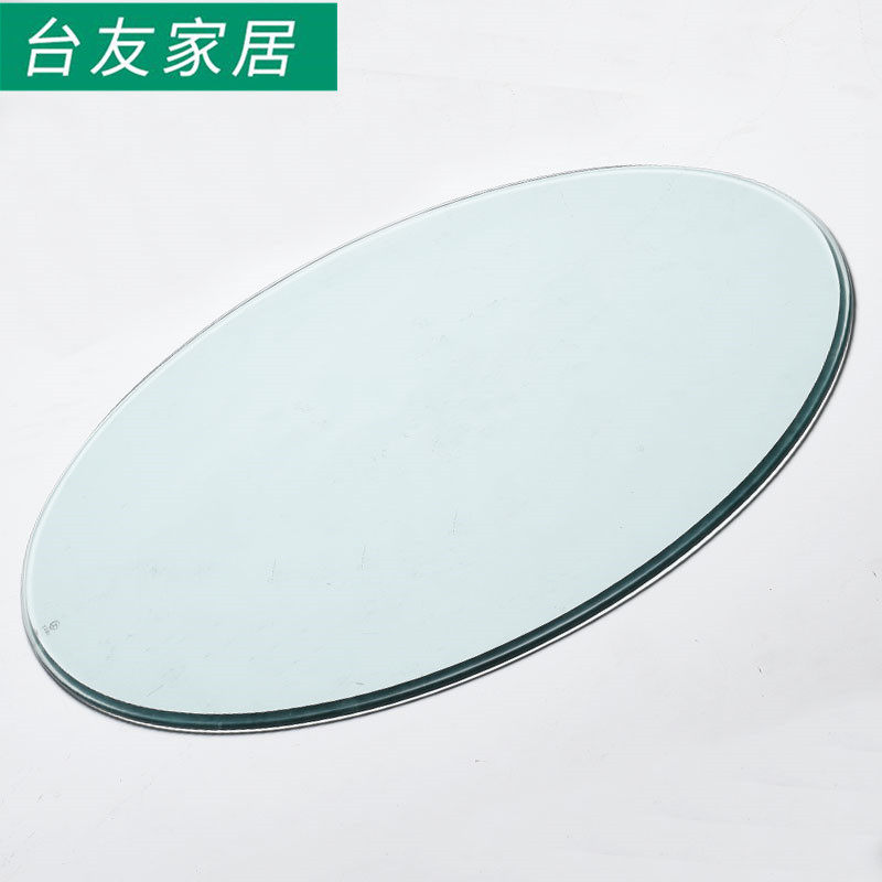 Tempered glass round table surface round table surface set to be rectangular table top round table top tea table glass surface