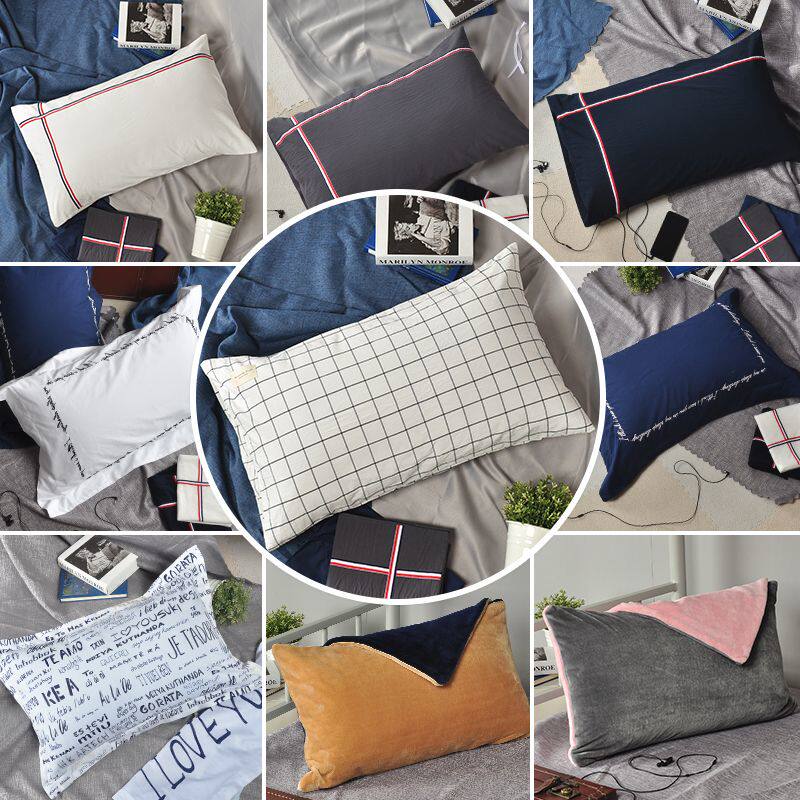 Pillow Students Single soft and comfortable Dormitory Bed for Domestic Adult One Fitted Pillowcase Pillowcase Girl single