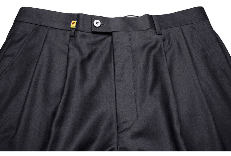 *Чжоу Дао*250 фунтов, чтобы носить твердый шерсть Двойной склад в пожилых талия официальная одежда мужской брюки Толкать оригинальный сингл гончар 