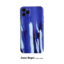 Blue-ray mobile phone case is suitable for Apple XR protective sleeve 11 promax shell se2 brightness Xs full pack 12 soft shell 78p