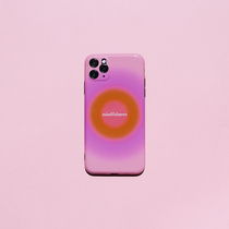 Pink Gradient applies to the Apple 14Promax mobile case xsmax XS full package 11 xr protective case 12 12mini soft case 13 pro