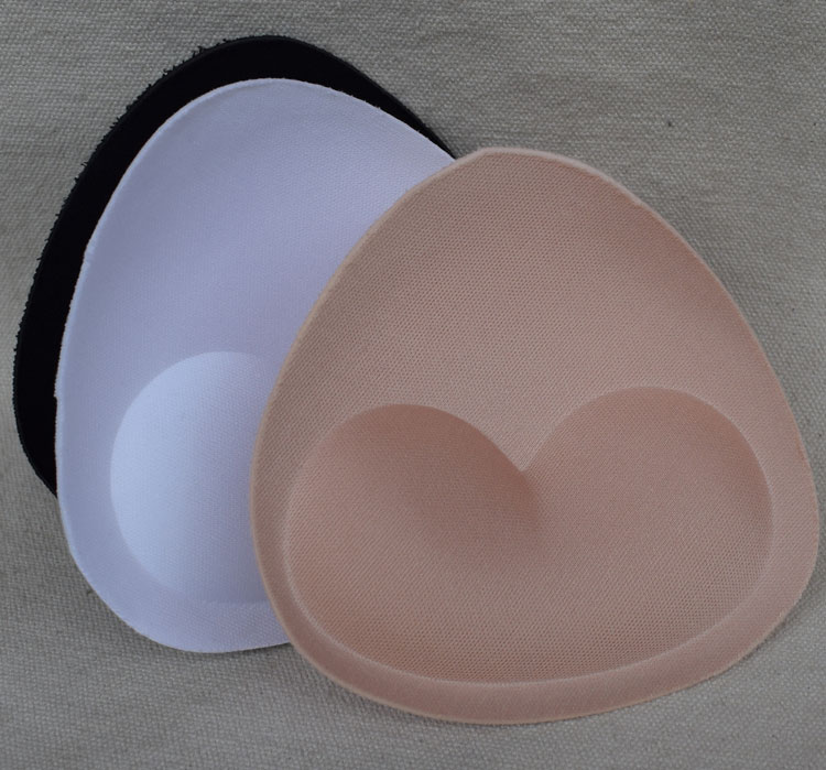 Trên và dưới dày tam giác cup bọt biển pad áo ngực đệm Bọc ngực dây đeo ngực pad ngực sticker Đồ lót chèn mút độn áo ngực chính hãng