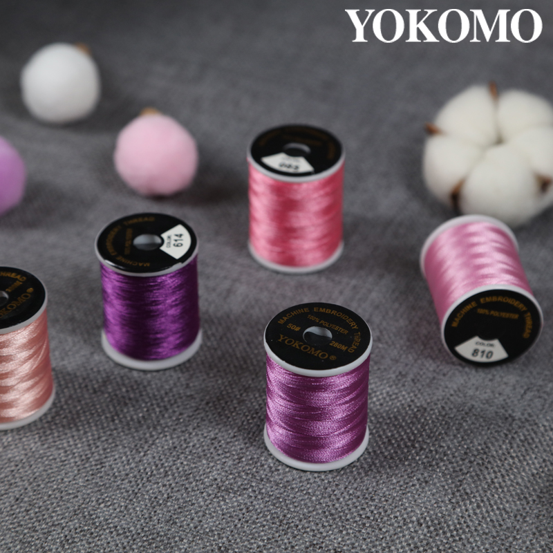 YOKOMO40 color 120D quality embroidery thread Brother Katsuya Flying Deer computer embroidery machine available