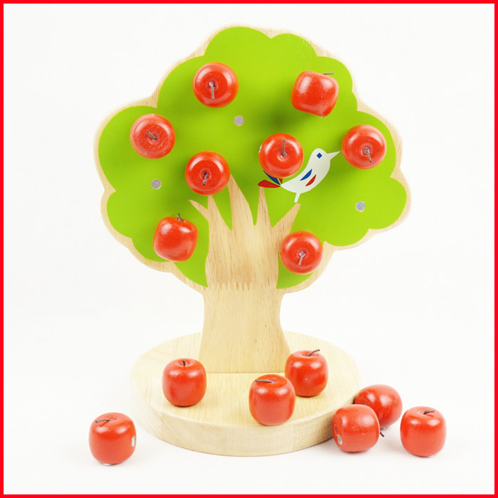 Mon Early Teach Puzzle Children Magnetic Magnet Toys 1-2-3 year-old boy assembled to build class intelligence building blocks