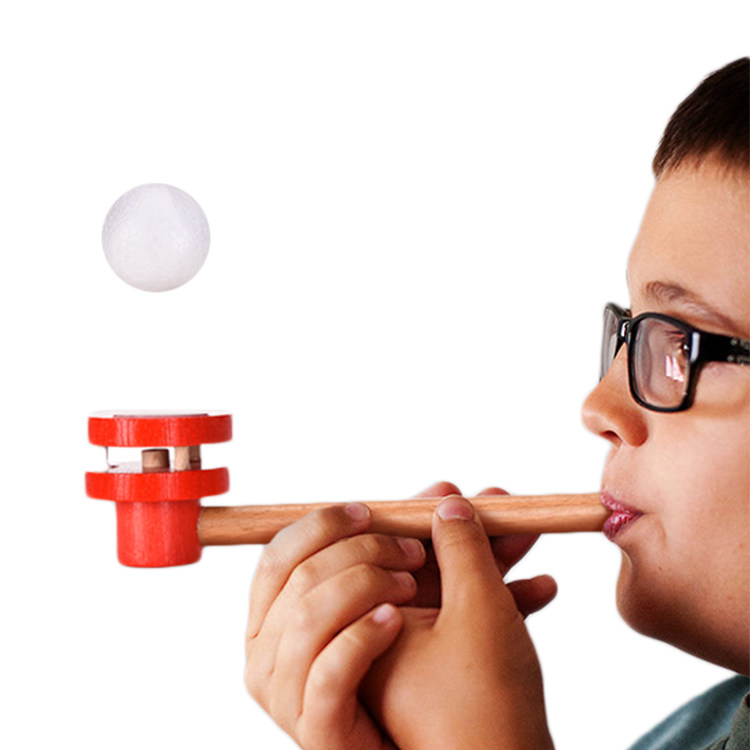 Kindergarten Big Class Children's Coeducation Early Education Toys Parent-child Interactive Game Suspended Blow Ball Instrumental Magic Suspended Ball