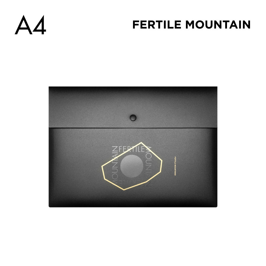 Liangshan snap-button file bag FP-X01 simple information kit A4 thickened plastic file bag creative file storage bag