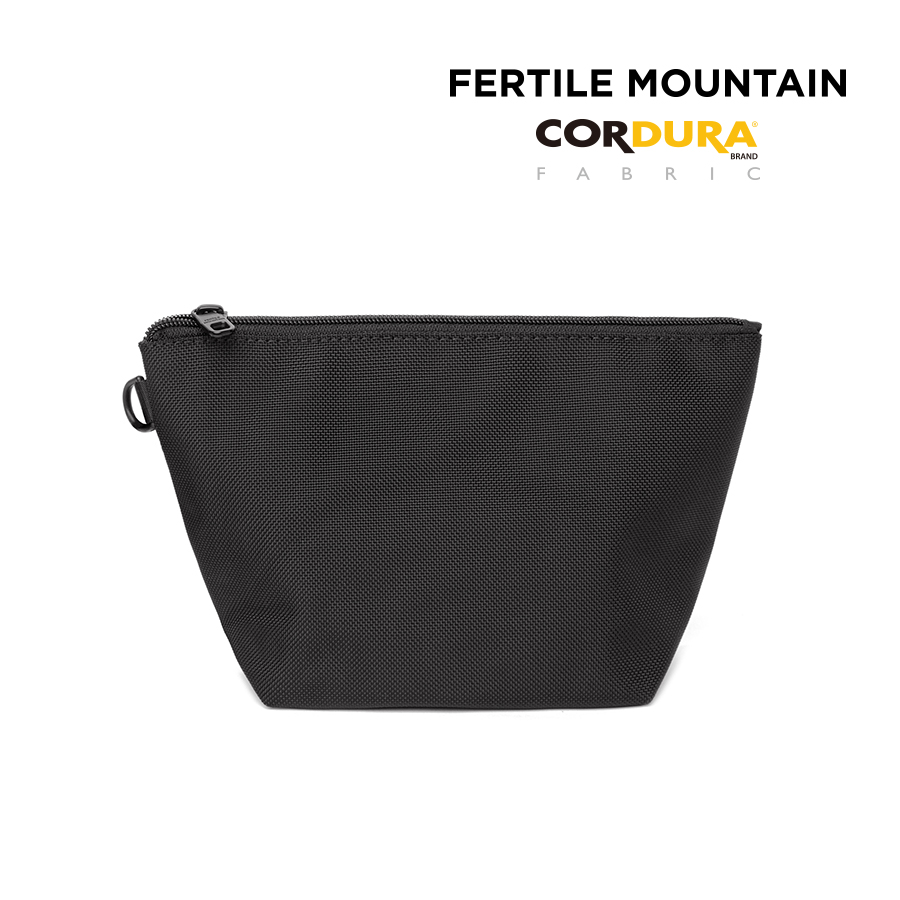 Liangshan FN series cashier bag minimalist black CORDURA ballistic nylon containing bag with his hand grip bag Laced Bag portable stationery bag Miscellaneous Bag small Number of documents Bag Documents Seal Cashier Bag