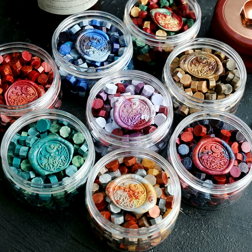 Огненная краска восковая зерно смешанное цветовое покрытие