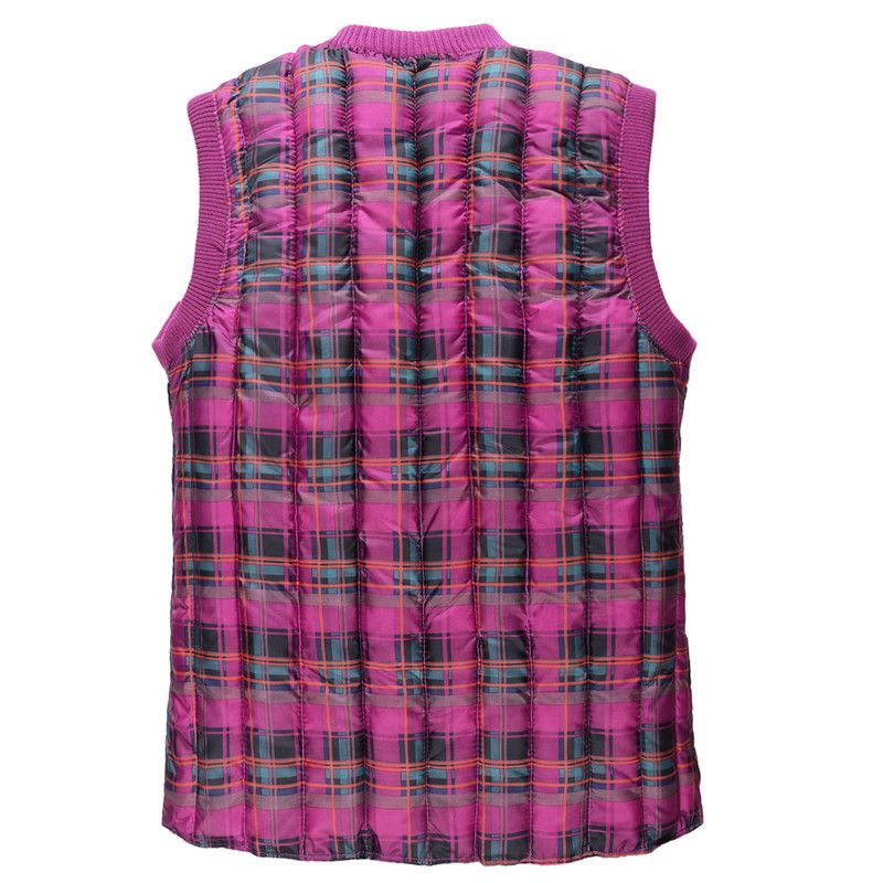 Phụ nữ trung niên mùa thu và mùa đông xuống áo vest vest cotton thời trang nữ 2021