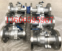 304 Flange Ball Valve Q41F-16P DN15 20 25 32-dn200 Stainless Steel Soft Sealed Oil Valve