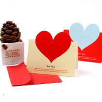 Three-dimensional love greeting cards Blessing holiday creative small cards Custom cards Fathers Day greeting cards Christmas Thanksgiving