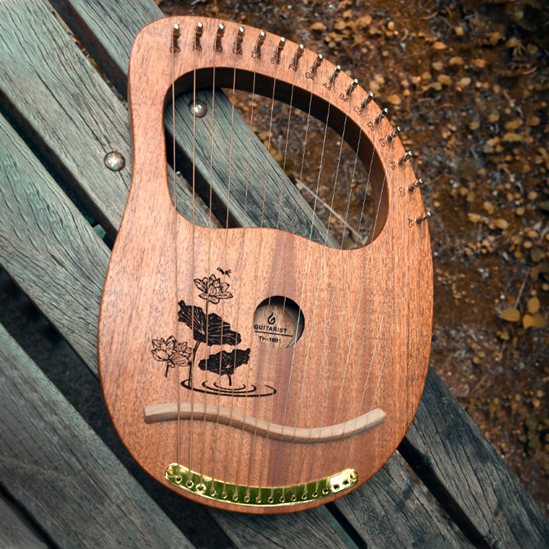 16-string Laiya harp harp beginner small lira niche instrument portable easy to learn lyre