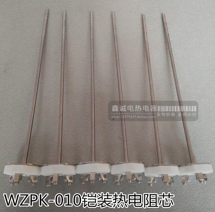 WZPK-010 sheathed heat resistance core pt100 thermal resistance sensor fabricated thermal resistance thermometric core 