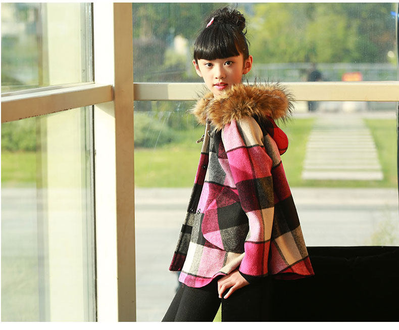 Manteau pour fille HIROIBEAR en laine - Ref 2161798 Image 21