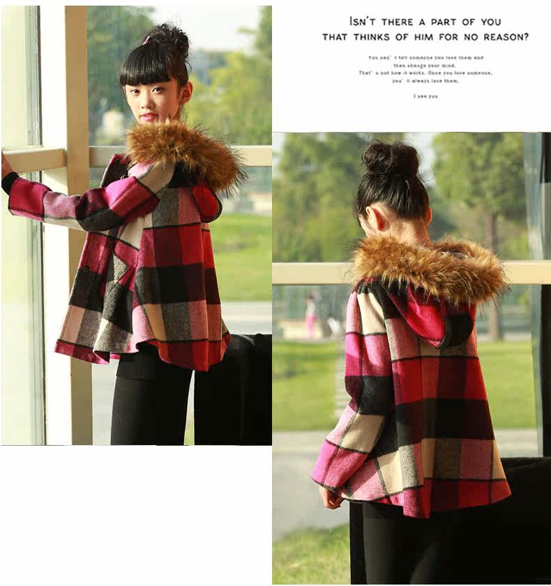 Manteau pour fille HIROIBEAR en laine - Ref 2161798 Image 20