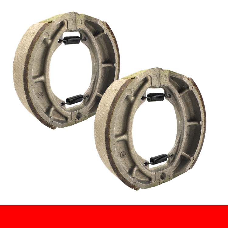 Phụ kiện xe máy áp dụng GS125 phanh đĩa trước khoan Leopard HJ125K-2A phanh sau trống phanh giá má phanh xe máy dream