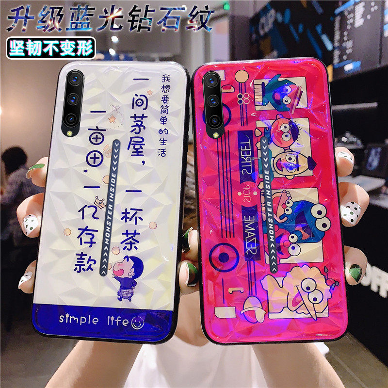 vivoiqoopro mobile phone case vivo iqoopro Blu-ray glass net red Tide brand all-inclusive anti-drop iqoopro protective case female silicone mirror personality creative male