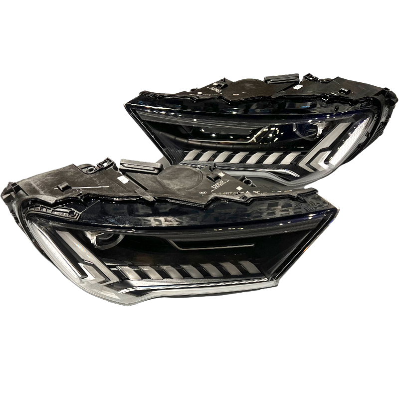 Audi A6L Modified High-Definition Matrix Headlights Original Five-Bar Q7Q5L A8Lq8A7 Headlight Assembly Upgrade