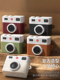 AirPodsPro2 세대 Apple Wireless Bluetooth 헤드셋 보호 케이스 AirPods4 세대 보호 케이스 New AirPods3 세대 소프트 액체 실리콘 크리에이어 레트로 카메라 고급 3 차원 만화