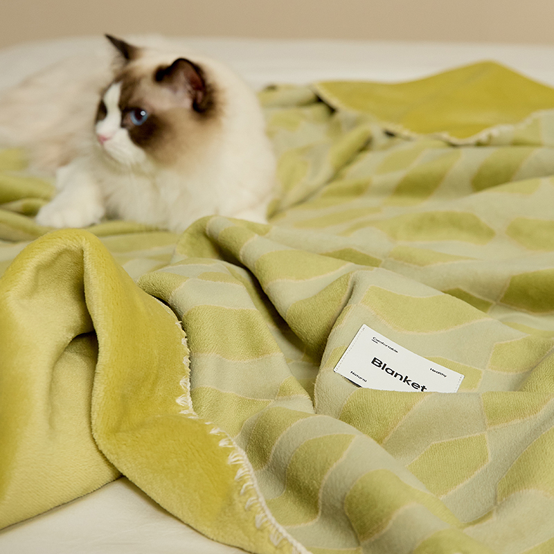 Flannel Blanket, Air Conditioning Blanket, Shawl, Office Nap Blanket, Coral Fleece Blanket, Dormitory Student Nap Blanket, Sofa Cover Blanket