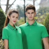 Летняя футболка polo для работы подходит для мужчин и женщин, делается под заказ, с печатью вашего логотипа